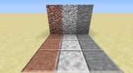 Polished and non-polished versions of Diorite, Andesite, and Granite (Image via Twitter)